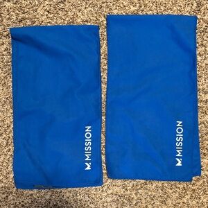 Mission Blue Cooling Towels